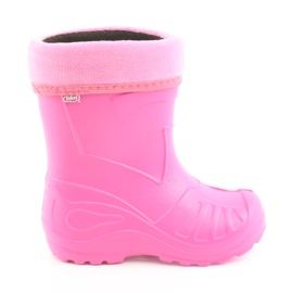 Befado Kinder rosa Regenstiefel 162P101