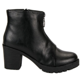 Small Swan Klassische schwarze Stiefel