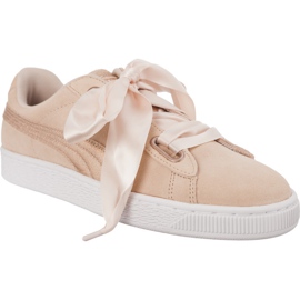 Puma Wildlederherz Lunalux Wn S Cream Tan braun