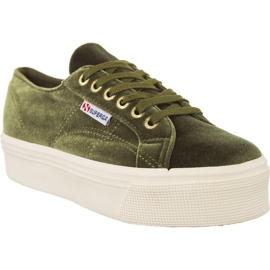 Superga 2790 Velvetw B63 grün