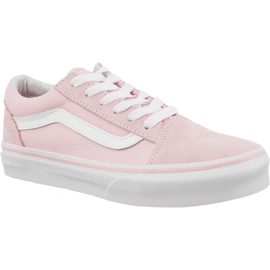 Vans Old Skool Wildleder Canvas Q7K Kreide Rosa True White