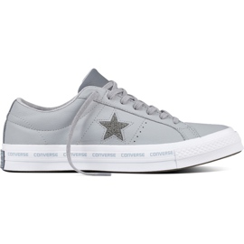 Converse 159815 Ein-Stern-Nadelstreifen grau