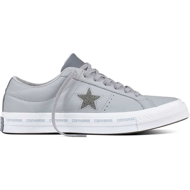 Converse 159815 Ein-Stern-Nadelstreifen grau