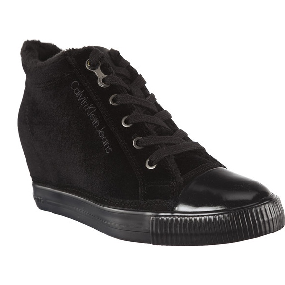 Calvin Klein Jeans Robina Velvet Schwarz