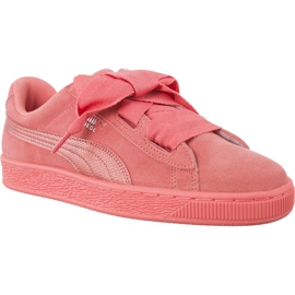 Puma Wildlederherz Snk Shell Pink Shell Pink rosa