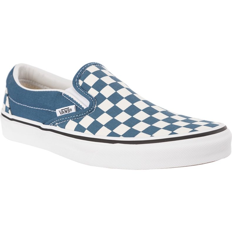 Vans Classic Slip On U78 Schachbrett Corsair True White weiß blau