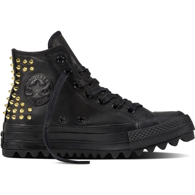 Converse 559916 Chuck Taylor als Lift Ripple schwarz