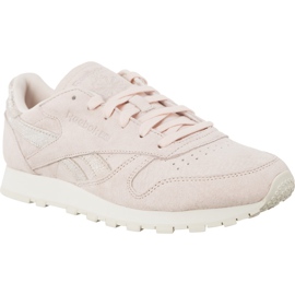 Reebok Cl Lthr Shimmer BS9865 lila rosa