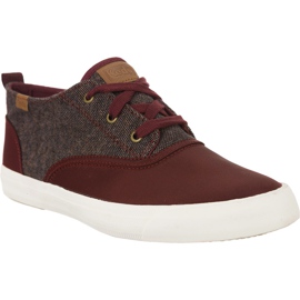 Keds Triumph Mid Nylon und Tweed 707 rot