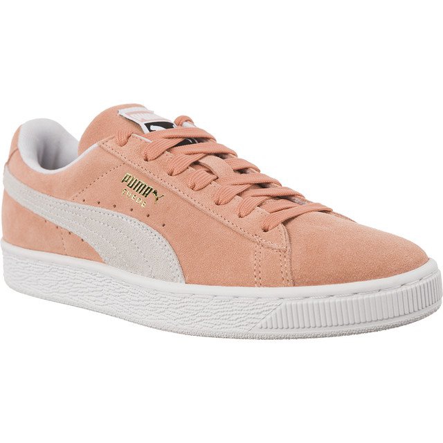 Wildleder Classic 706 Gedämpfter Ton Puma Weiß rosa