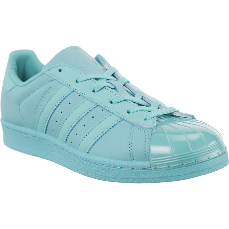 Adidas Superstar Glänzende Zehe W 529 blau