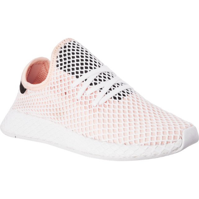 Adidas Deerupt Runner White Core Schwarz Ftwr White rosa
