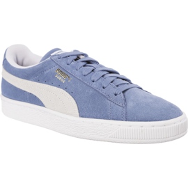 Wildleder Classic Infinity PUMA Weiß blau