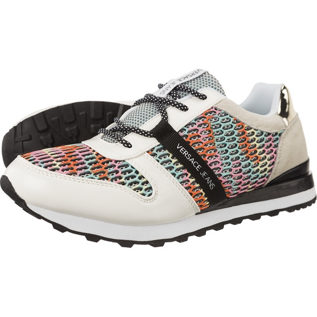 Versace Jeans Turnschuh Donna Dis D1 MD7 grau mehrfarbig