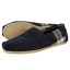 Toms Wildleder Plaid Herren Classic Alpargata 208 navy blau