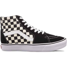 Vans Sk8 Hi Lite 5GX Checkerboard Schwarz Weiß mehrfarbig