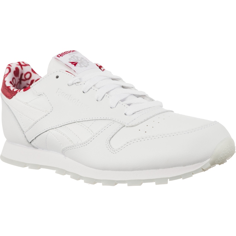 Reebok Klassisches Leder VALENTINE'S Day 191 White Power Red weiß