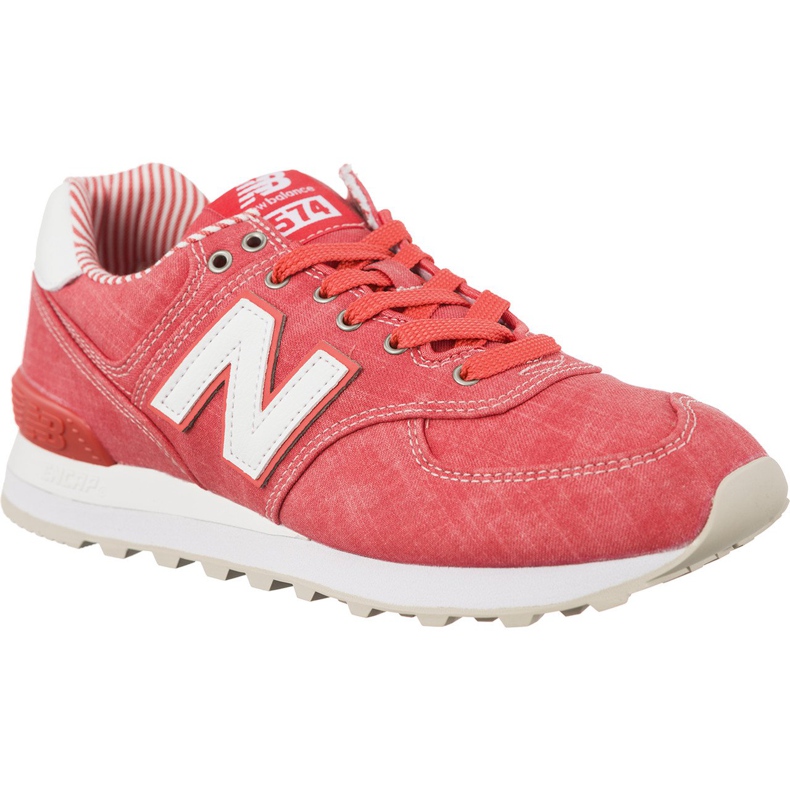 New Balance Wl574che Gewürzkoralle mit Weiß rot