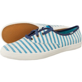 Keds Champion Cabana Stripe 564 weiß blau marineblau