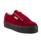 Superga 2790 Velvetw A77 rot