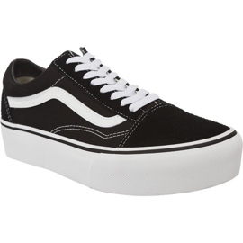 Vans Lieferwagen Old Skool Platfor Y28 schwarz