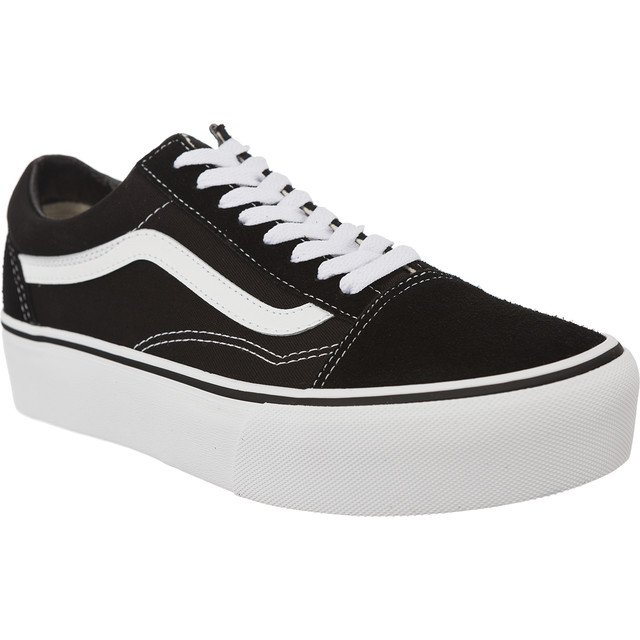 Vans Lieferwagen Old Skool Platfor Y28 schwarz