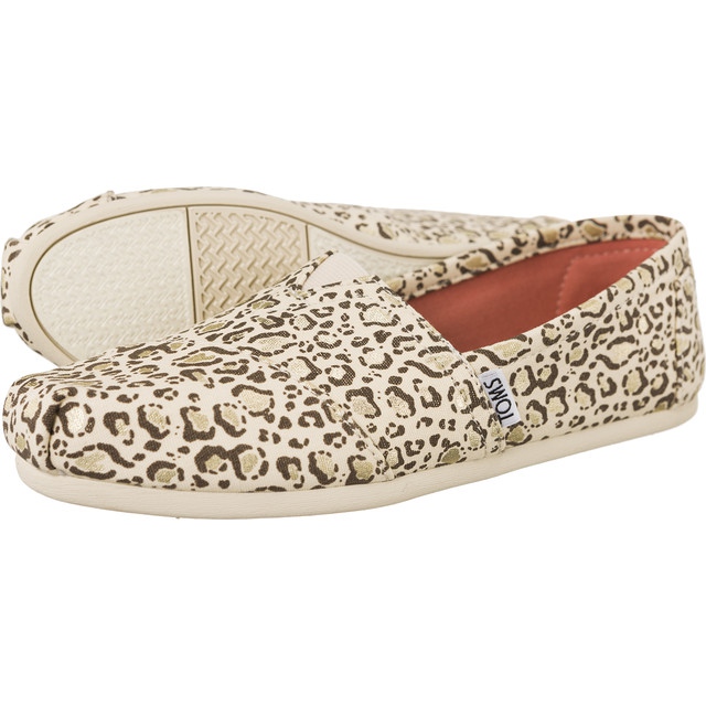 Toms Bobcat Mit Goldfolie Damen Alpargata 9715