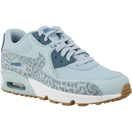 Nike Air Max 90 Leder Se Gg Ocean Bliss Noise Aqua White blau