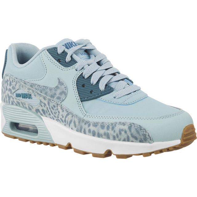 Nike Air Max 90 Leder Se Gg Ocean Bliss Noise Aqua White blau