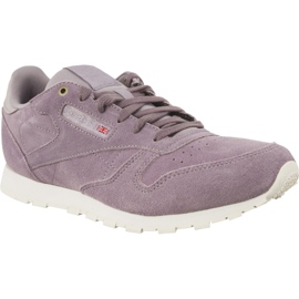 Reebok Klassische Leder Mcc Paris Kreide violett