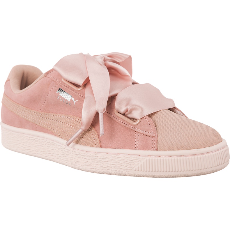 Puma Wildlederherz Pebble Peach Beige Perle rosa