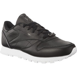 Reebok Classic Leather Hw Schwarz Silber Metallic White