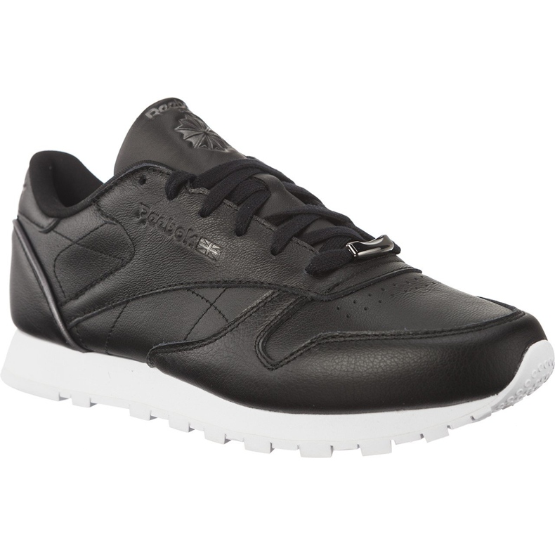 Reebok Classic Leather Hw Schwarz Silber Metallic White