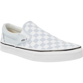 Vans Classic SLIP-ON Schachbrett Qck weiß blau