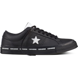 Converse 159721 Ein-Stern-Nadelstreifen schwarz