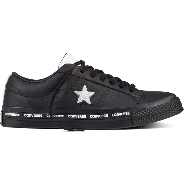 Converse 159721 Ein-Stern-Nadelstreifen schwarz