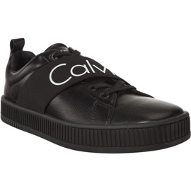 Calvin Klein Jeans Milton Nappa Glatt Bbk schwarz