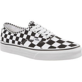 Vans Authentic Mix Checker Q9B weiß schwarz