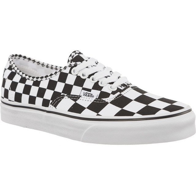 Vans Authentic Mix Checker Q9B weiß schwarz
