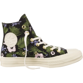 Converse 160518 Chuck Taylor All Star 70 Schwarzer Kirschblütenreiher lila grün