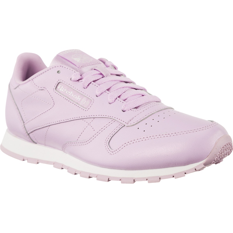 Reebok Classic Leather Metallic Moonglow White violett
