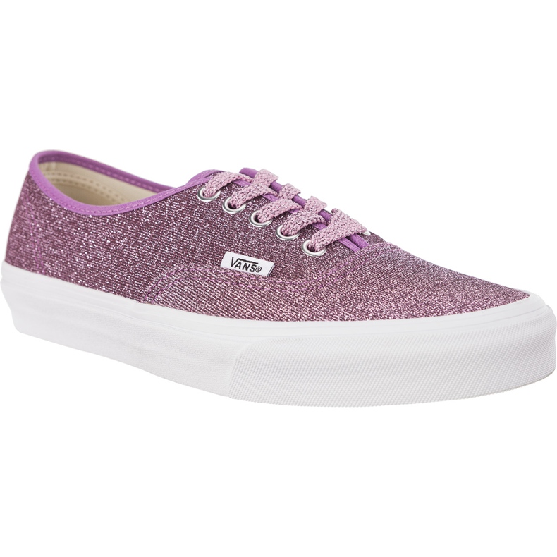 Vans Authentic U3U Lurex Glitter Pink True White violett