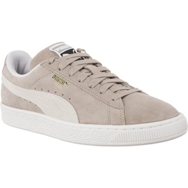 Wildleder Classic Ash PUMA Weiß braun