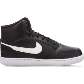 Nike Ebernon Mid 001 Black schwarz