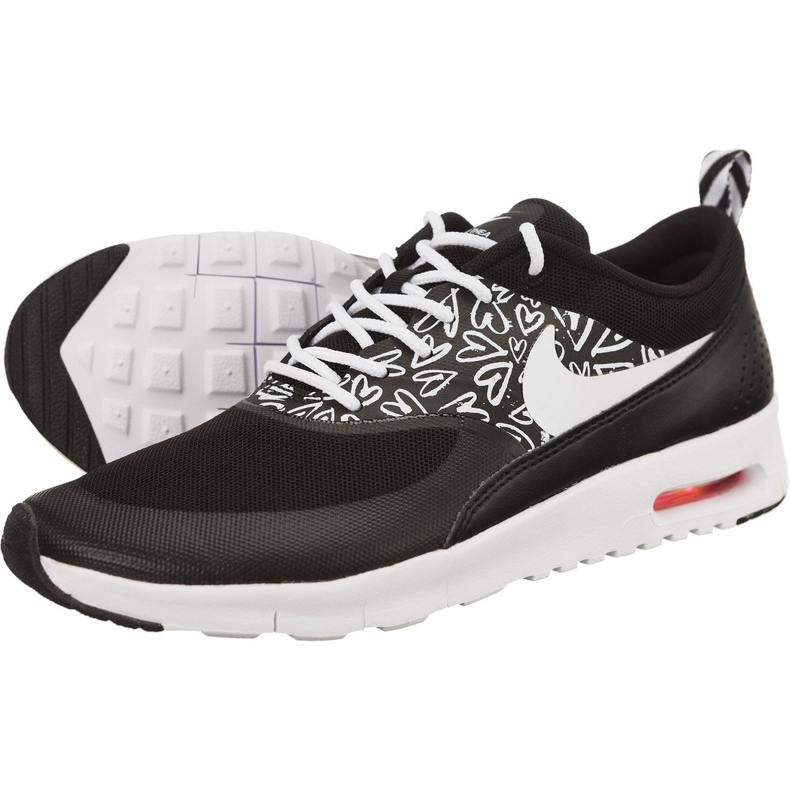 Nike Luft max Thea Print Gs 002 schwarz