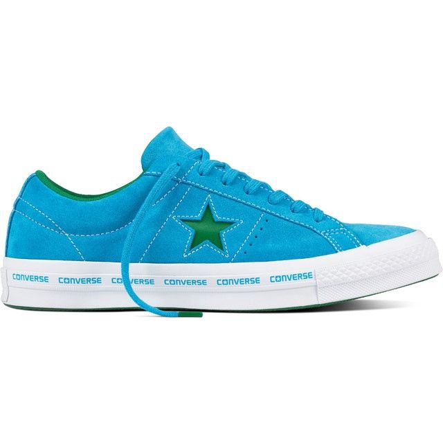Converse 159813 Ein-Stern-Nadelstreifen blau