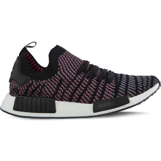 Adidas Nmd R1 Stlt Primeknit Core Schwarzgrau Vier Solar Pink mehrfarbig