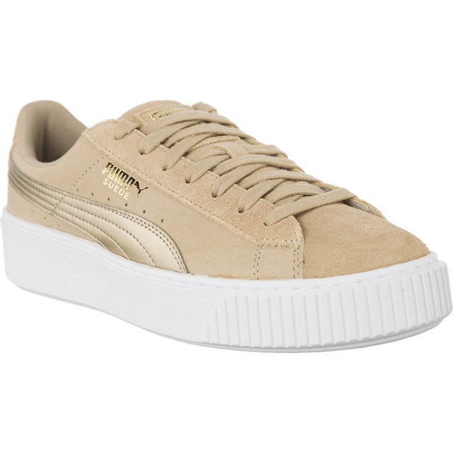 Puma Wildleder-Plattform WN 401 beige