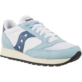 Saucony Jazz Original Vintage Weiß Blau mehrfarbig
