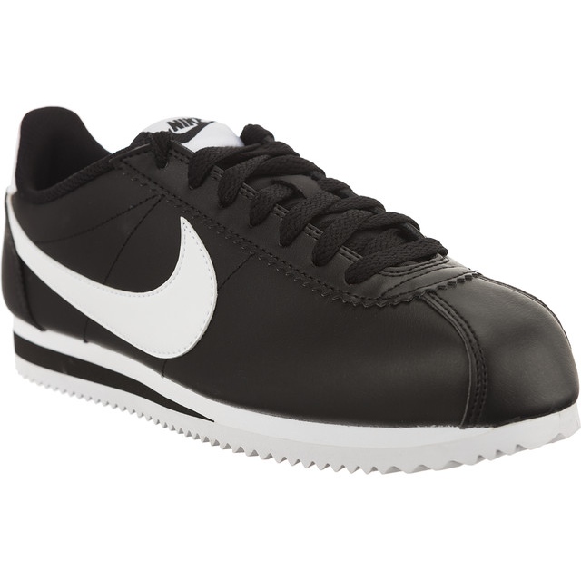Nike Wmns Classic Cortez Leather 010 schwarz